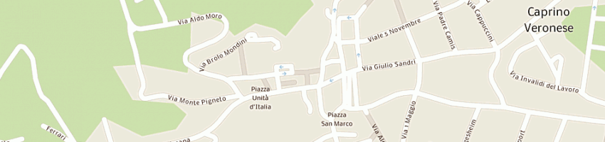 Mappa della impresa malini claudio a CAPRINO VERONESE