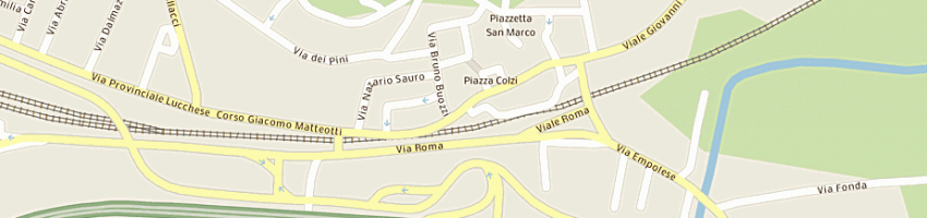 Mappa della impresa agenzia immobiliare bonciolini di bonciolini loriano e schiavo giancar a PIEVE A NIEVOLE
