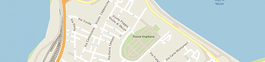 Mappa della impresa riseria mario zacche' snc a MANTOVA