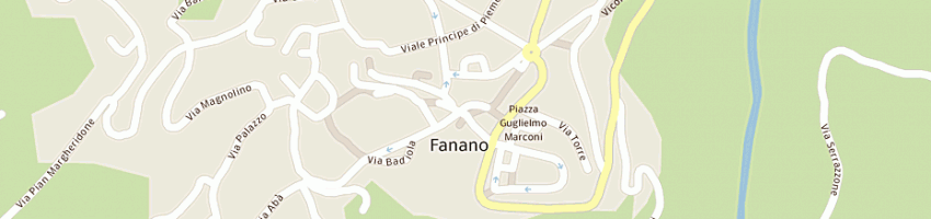 Mappa della impresa anna b di fagiolino matteo a FANANO