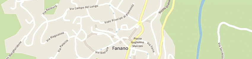 Mappa della impresa pellegrini mario a FANANO