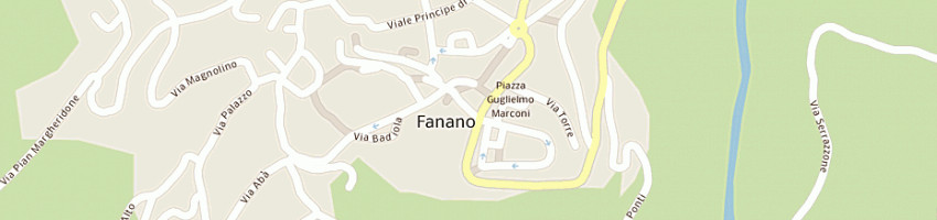 Mappa della impresa profumeria alma - societa' in accomandita semplice di zecchini maria imer e c a FANANO