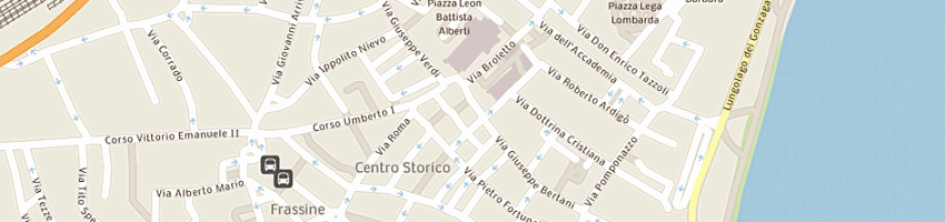 Mappa della impresa ditta portioli di portioli fabio a MANTOVA