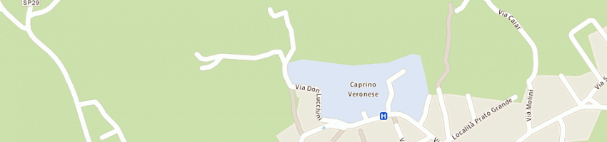 Mappa della impresa benetti - morigi snc a CAPRINO VERONESE