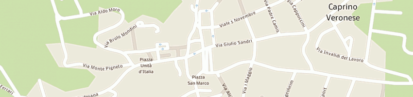 Mappa della impresa scuola elementare a CAPRINO VERONESE