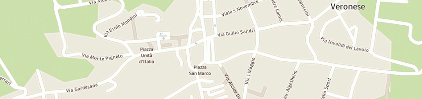 Mappa della impresa panificio paiarolli di paiarolli martino e c snc a CAPRINO VERONESE