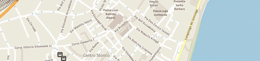 Mappa della impresa studio srl a MANTOVA
