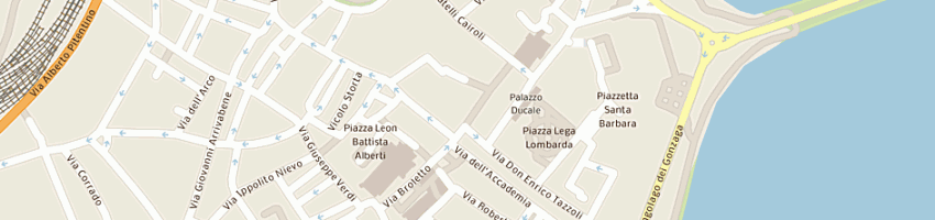 Mappa della impresa bar sordello a MANTOVA