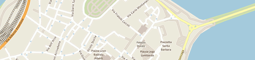 Mappa della impresa scuole pubbliche a MANTOVA