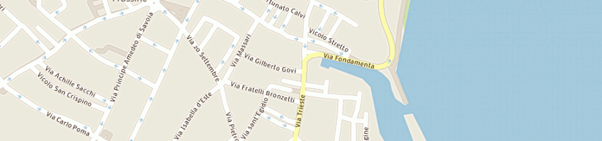 Mappa della impresa ai ranari srl a MANTOVA