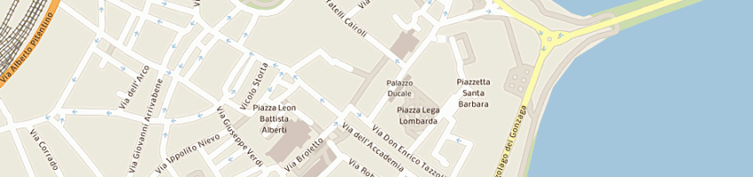 Mappa della impresa bar gonzaga a MANTOVA