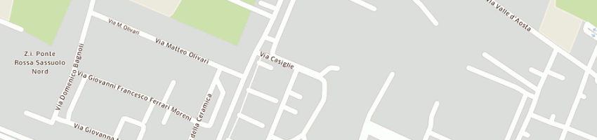 Mappa della impresa camellini e costi srl a SASSUOLO
