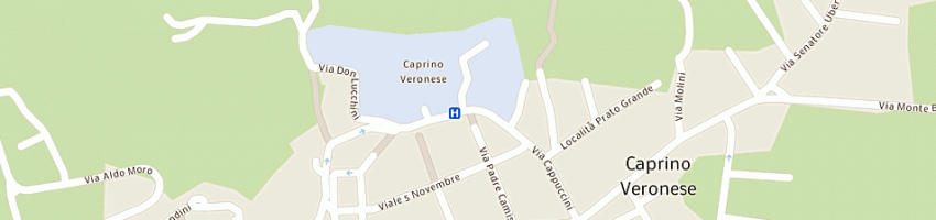 Mappa della impresa zanetti mario a CAPRINO VERONESE