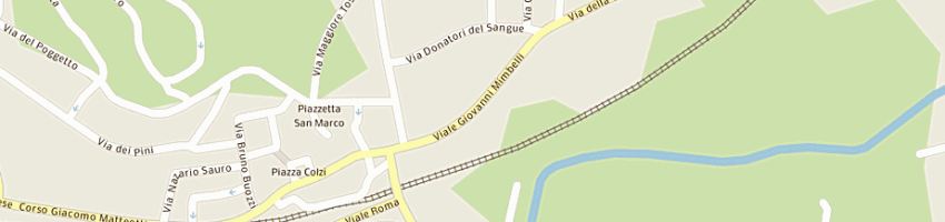 Mappa della impresa nerli leonetto a PIEVE A NIEVOLE