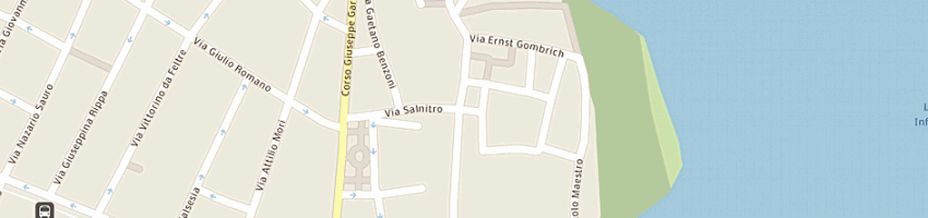 Mappa della impresa cgs compagnia generale servizi srl a MANTOVA