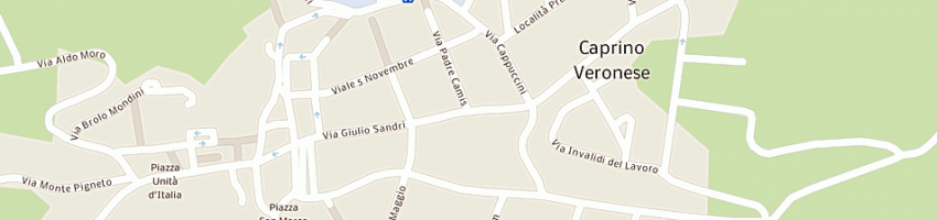 Mappa della impresa banca popolare di verona a CAPRINO VERONESE