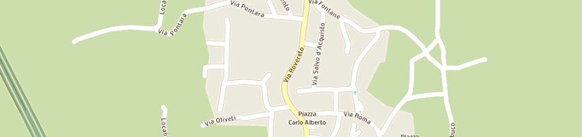 Mappa della impresa carabinieri a PASTRENGO
