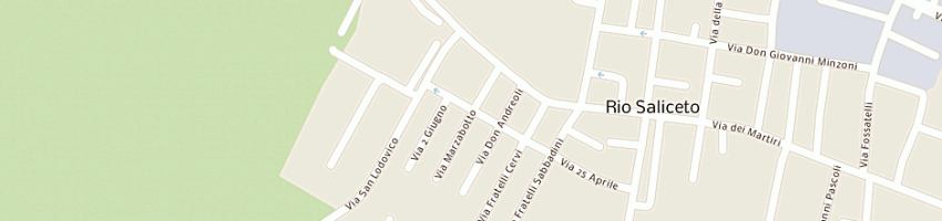 Mappa della impresa diana (snc) a RIO SALICETO