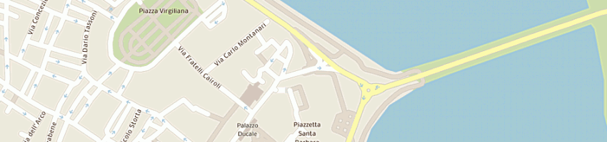 Mappa della impresa caffe' bar closeau di orioli mario a MANTOVA