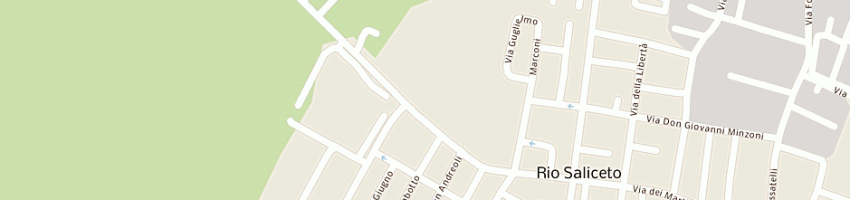 Mappa della impresa sorrivi giovanni a RIO SALICETO