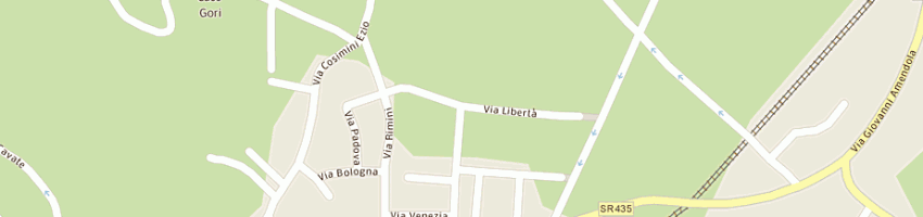 Mappa della impresa d'apice pellegrino a PIEVE A NIEVOLE