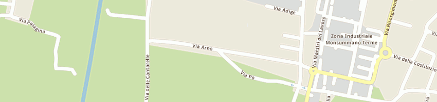 Mappa della impresa l'arte del legno di dami stefano e c snc a PIEVE A NIEVOLE