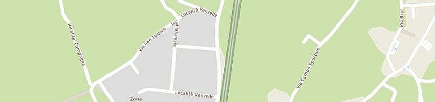 Mappa della impresa atm sas di aiani claudio e c a RIVOLI VERONESE