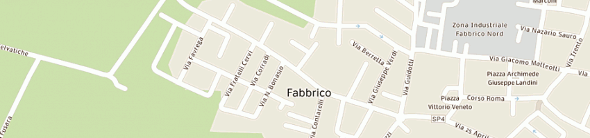 Mappa della impresa catellani massimo a FABBRICO