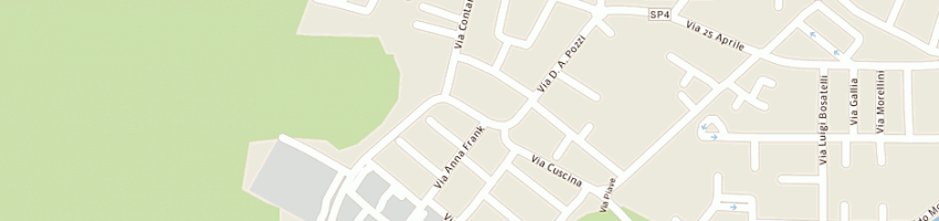 Mappa della impresa verzelloni roberto a FABBRICO