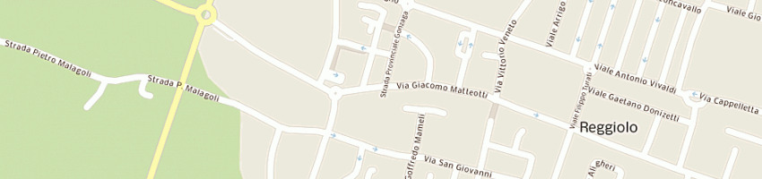 Mappa della impresa casa residenziale sartoretti a REGGIOLO