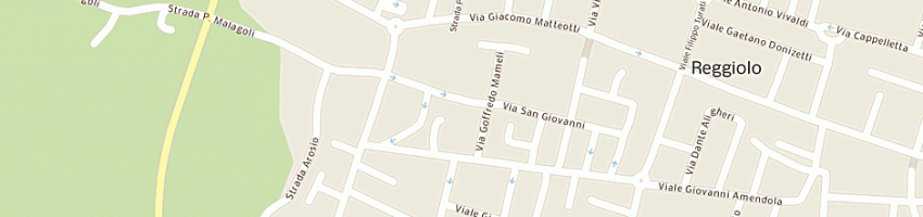 Mappa della impresa cugini fausto a REGGIOLO