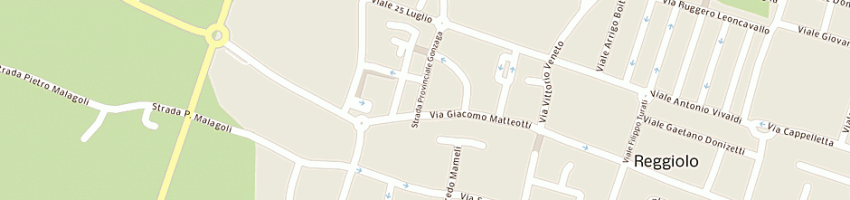 Mappa della impresa monny's snc di monari stefano e c a REGGIOLO