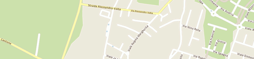Mappa della impresa cenacolo francescano - cab a REGGIO EMILIA