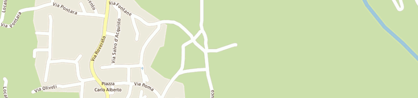 Mappa della impresa trattoria bar dal nane di paoni emanuela a PASTRENGO