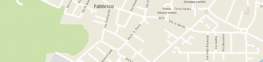 Mappa della impresa utensileria bmf (sas) a FABBRICO