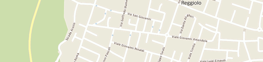 Mappa della impresa istituto di scienze motorie kinesis srl a REGGIOLO