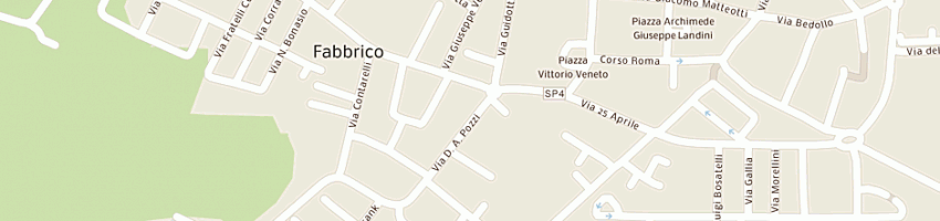 Mappa della impresa tondelli ezio a FABBRICO