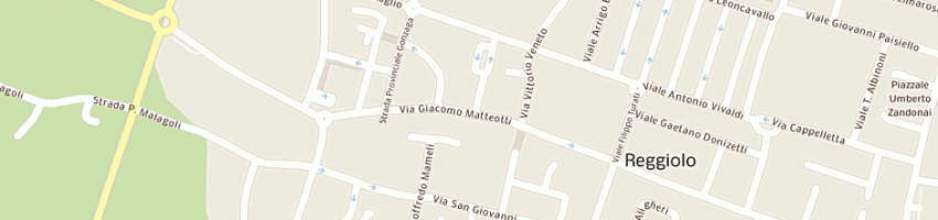 Mappa della impresa bortesi nerino e c (snc) a REGGIOLO