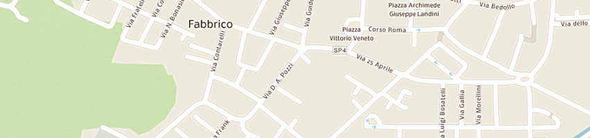 Mappa della impresa casali fratelli a FABBRICO