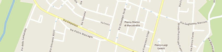 Mappa della impresa versilia di diddi mario manrico e c sas a PISTOIA