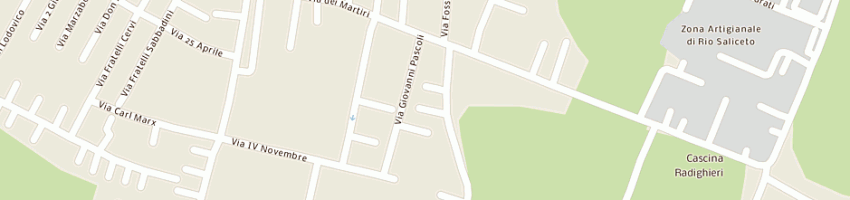Mappa della impresa caiumi giorgio a RIO SALICETO