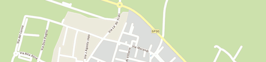 Mappa della impresa longhi giuseppe di benetti daniele e c snc a RIO SALICETO