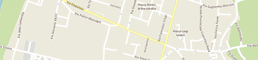 Mappa della impresa albergo paradiso a MONSUMMANO TERME