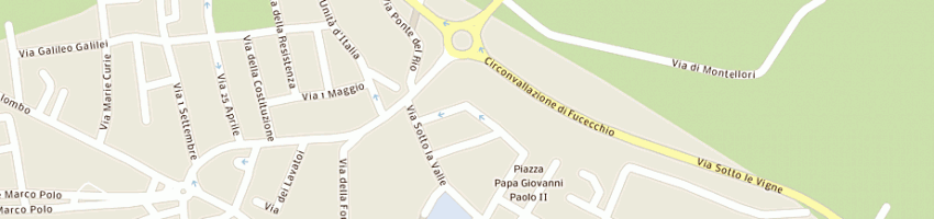 Mappa della impresa effe bagno di minuti luciana a FUCECCHIO