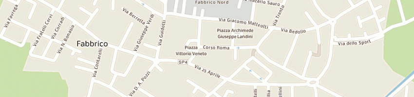 Mappa della impresa azienda unita' sanitaria locale di reggio emilia a FABBRICO