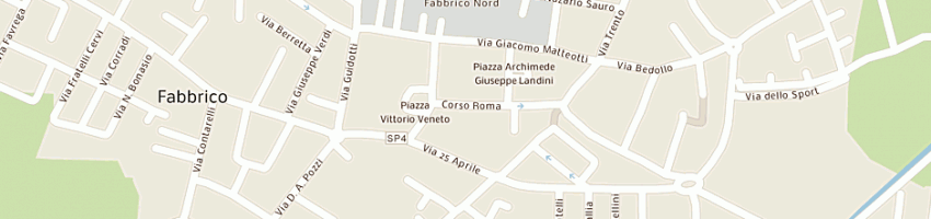 Mappa della impresa pasticceria la torre 3 di ceccarelli andrea a FABBRICO