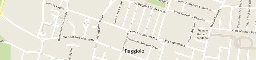 Mappa della impresa omnia di sacchi enrico e c snc a REGGIOLO