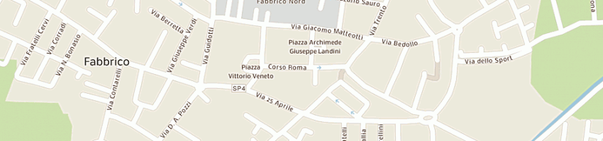 Mappa della impresa essevi di guidettti s e c (snc) a FABBRICO
