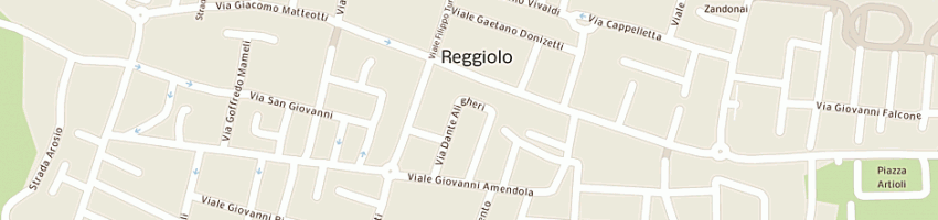 Mappa della impresa municipio di reggiolo a REGGIOLO
