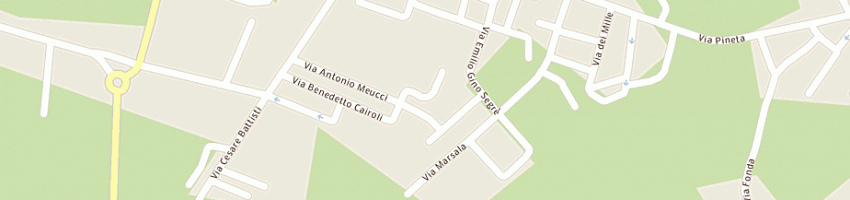 Mappa della impresa officina rm di magrini roberto e mazzoncini massimiliano snc a MONSUMMANO TERME